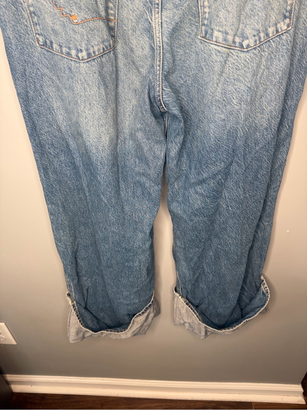 Free People We The Free Final Countdown Cuffed Wide Leg - Picture 7 of 11